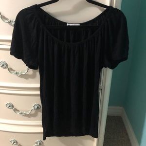 Thin black shirt!